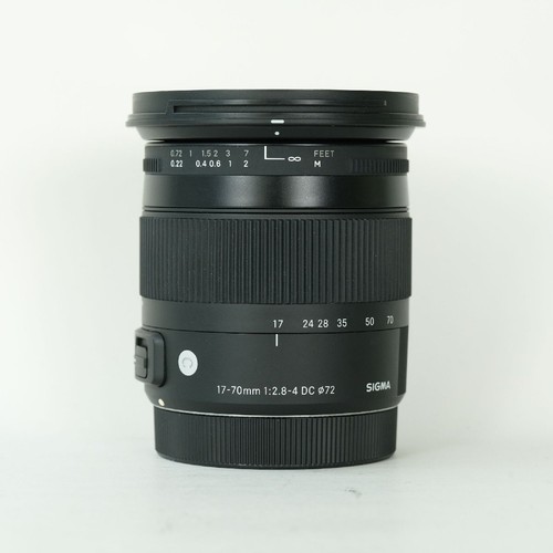 Sigma 70mm 4 - 17-70mm, f2.8-4