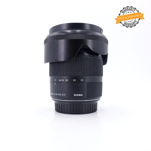 Sigma 70mm 4 dc - 17-70mm, f/2.8-4
