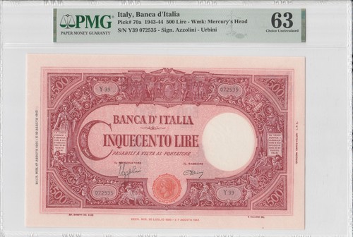 Italy 500 lire - italy,, grande
